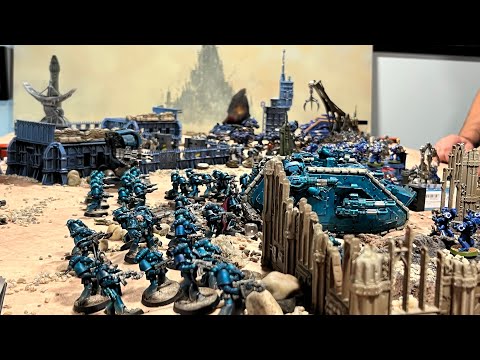 Horus Heresy Battle Report. World Eaters and Alpha Legion VS Ultramarines