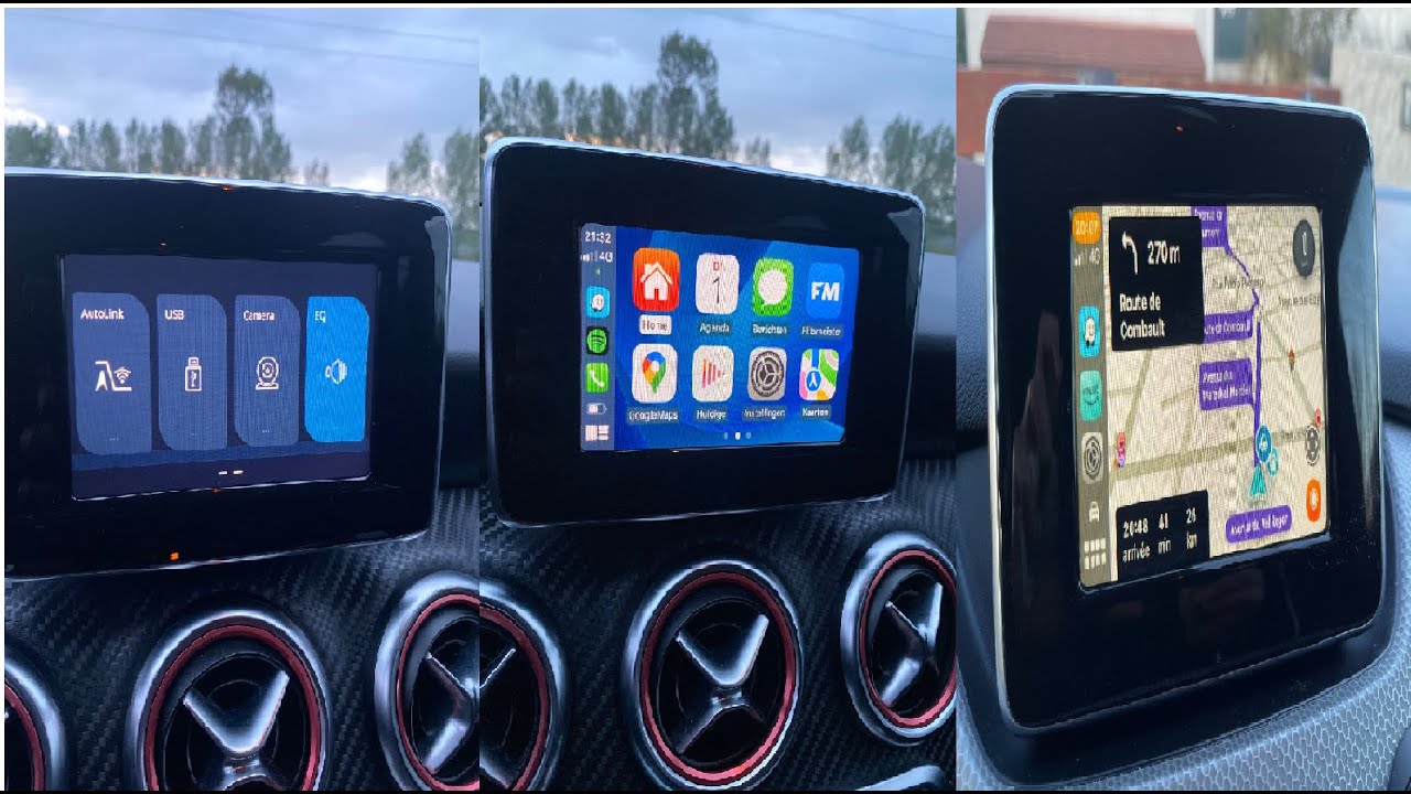 Wireless Carplay Android Auto A B C E G GLA CLA GLK ML Class For Mercedes Review Unboxing Aliexpress