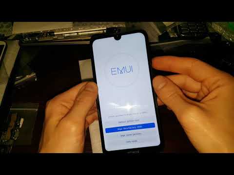 Huawei Honor 8A 8C 8S 8X hard reset сброс настроек графический ключ пароль тормозит how to reset