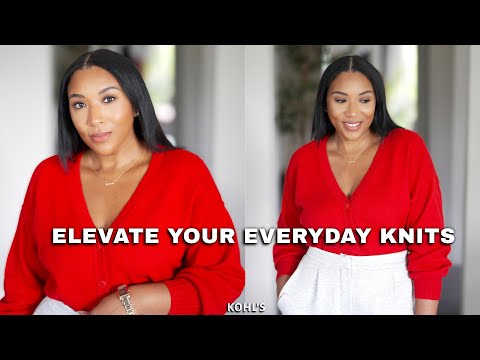 Dress Up Your Knits with These EASY Tricks