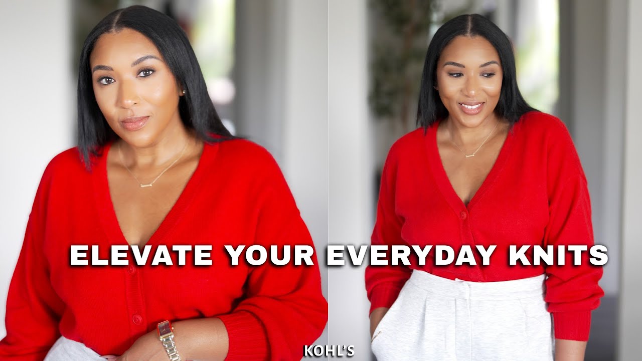 Dress Up Your Knits with These EASY Tricks