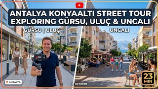 Antalya Konyaaltı Street Tour | Exploring Gürsu, Uluç & Uncalı Neighborhoods 15 