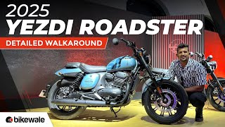 The 2025 Yezdi Roadster has been launched in India at Rs 2.10 lakh. The bike has received a slew of updates along with new colours. Powering the bike is a 334 cc, liquid-cooled, single-cylinder engine that makes 28.6bhp and 30Nm.
