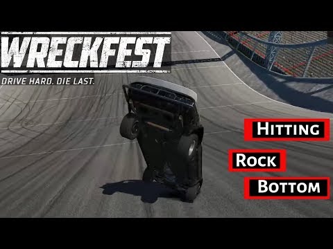 Crashing to rock bottom! Wreckfest Ep40 online multiplayer PC - Xbox - PS4