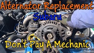 Subaru Alternator Replacement - Don't Pay A Mechanic
