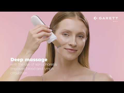 Garett Beauty Kavitacinis šveitimo prietaisas "Breeze Scrub", baltas video