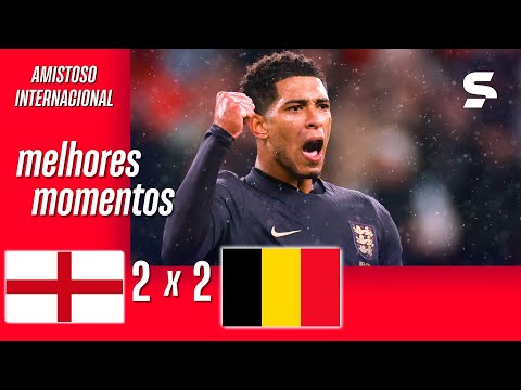 Gols e lances de Inglaterra x Bélgica