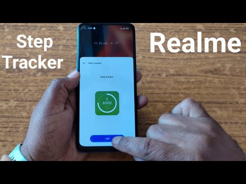 Realme device enable step tracker | realme UI 4.0 step tracker