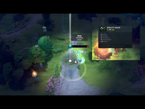 Next level sunstrike! Morphling dropped his wraith band!