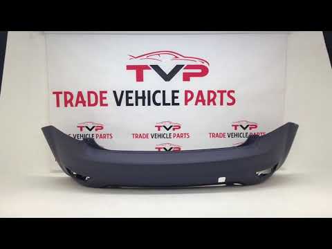 Fits Ford Focus 2008-2011 Rear Bumper 3/5 Door Hatch No Pdc Primed W/O Tow Eye Cover video