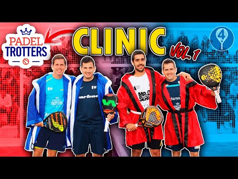 PAQUITO NAVARRO, BELLUATI, PIÑEIRO y PETER ALONSO-MARTÍNEZ: CLINIC CON PADELTROTTERS