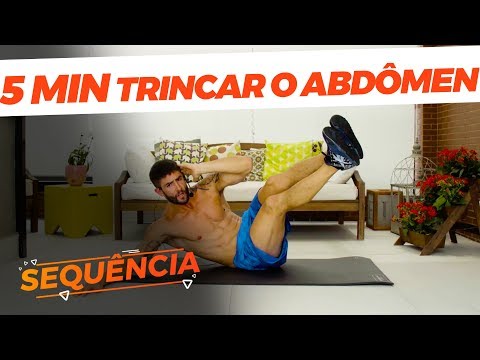 Treino COMPLETO em Apenas 5 Minutos Para TRINCAR o Abdômen! | Thiago Pugliesi