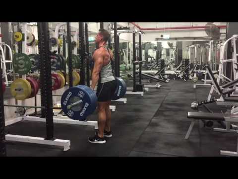 180kg x 8 Romanian Deadlifts