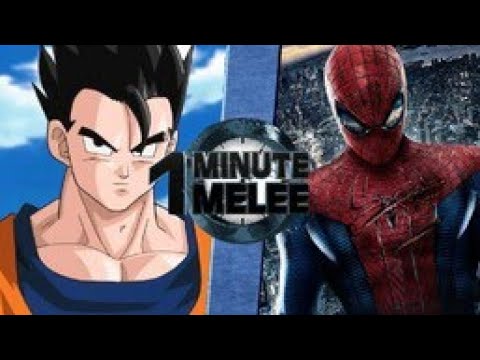 mugen son gohan vs spiderman