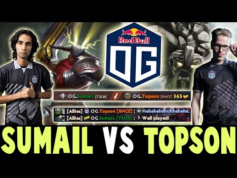 SUMAIL vs TOPSON WHO WON? | DOTA 2 PRO PLAYERS CLIPS