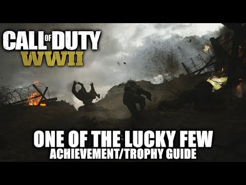 Call of Duty WW2 - One of the Lucky Few Achievement/Trophy Guide - Mission 1: D-Day