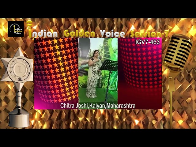 Chitra Joshi – Online Singing Competition – Indian Golden Voice Session 7 – Mangrove Production