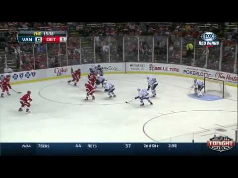 Vancouver Canucks at Detroit Red Wings   02\03\2014