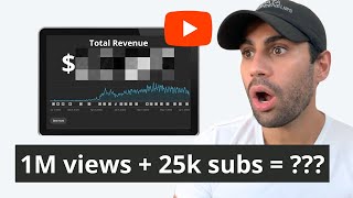 How Much YouTube Paid Me for 1,000,000+ Views (no fluff)