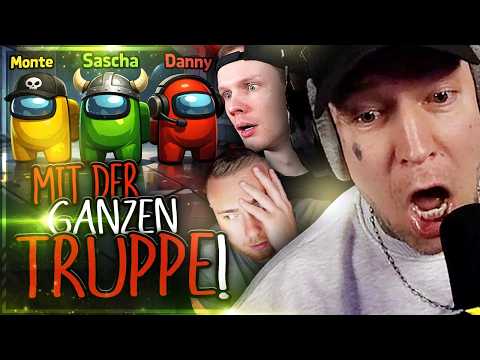 ICH BIN IMPOSTER😳🤣 Salzige Runden mit @EliasN97 etc. | Among Us | SpontanaBlack