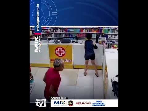 Uma tentativa de homicídio foi registrada neste domingo 22, em uma farmácia no Centro de Olho d’Água