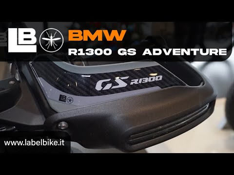 BMW R1300GS Adventure: 3D Aufkleber für Handschützer (GS R1300) | Schnell montiert