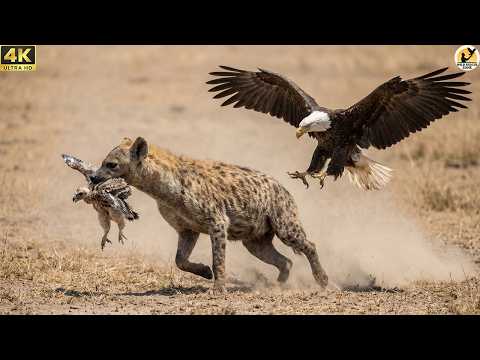 A Mother Eagle Rescues Her Chick from a Hyena Attack — From Egg to Survivor