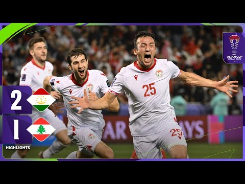 LIVE | AFC ASIAN CUP QATAR 2023™ | Tajikistan vs Lebanon