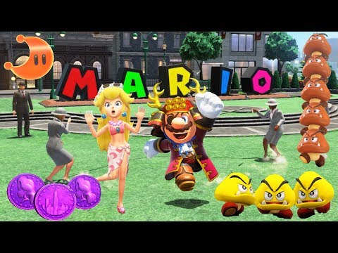 Super Mario Odyssey 100% Guide Part 7 of 51 All 999 Power Moons & Purple Coins Gameplay Walkthrough