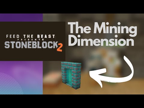 Der Nicknag - Minecraft (Modded) | Stoneblock 2 Ep.2 | The Mining Dimension w/ Joe