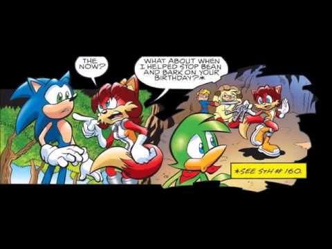 Sonic The Hedgehog issue 172 COMIC DRAMA- ''A Truth To The Heart''