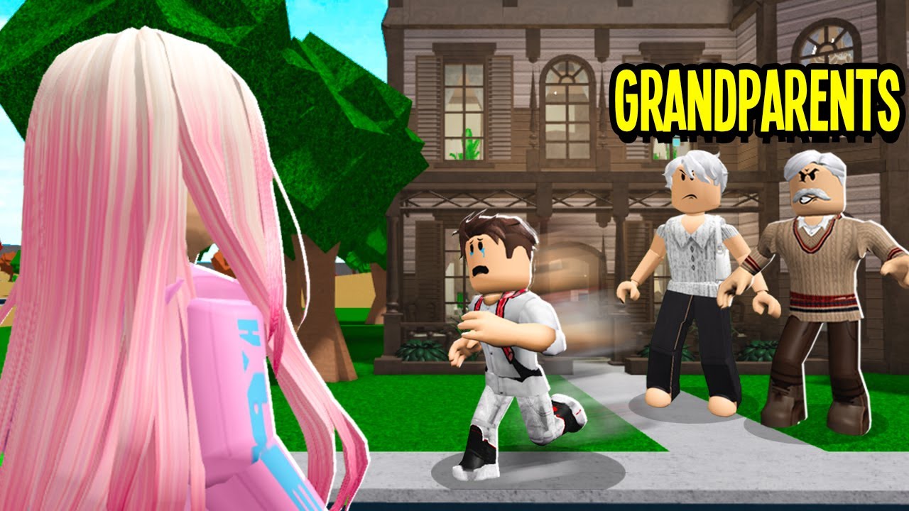 Kid Ran Away From Home.. His Grandparents Were MEAN! (Roblox Bloxburg)