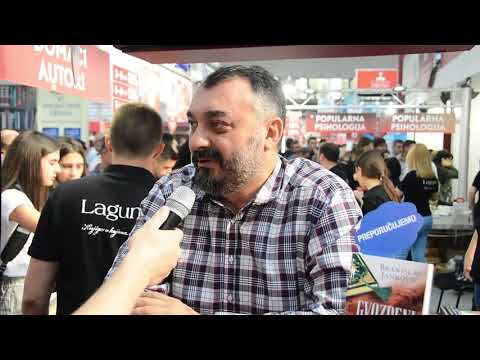 Sajam knjiga 2019. – Branislav Janković gost na štandu Lagune
