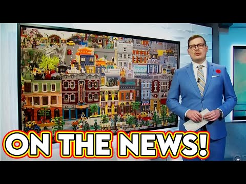 Our LEGO City was Featured on the News & Tariff Talk