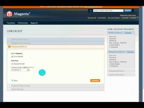 MagentoCRUX Delivery Date Extension