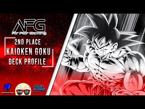 2nd Place Kaioken Goku Deck profile!