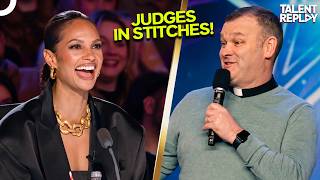 A Baptist Minister Shook BGT with the FUNNIEST Stand-Up Act Ever!