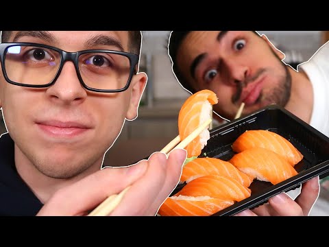 KENDAL E BELLAFACCIA MANGIANO IL SUSHI !!