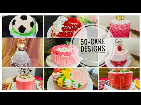 50+ cake designs||My cake designs ||MOMMY RECIPES