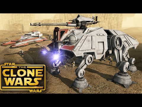 BATTLE OF GEONOSIS: Clone Troopers vs CIS Battle Droids - Men of War: Star Wars Mod