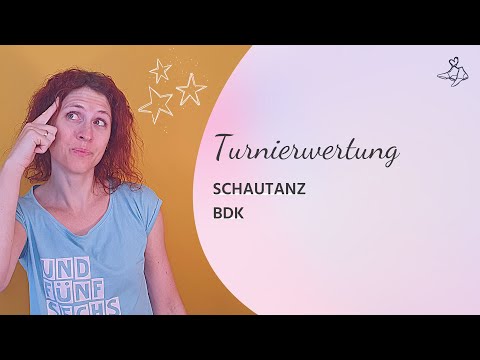 Wertungskriterien für den Schautanz | Turnierwertung im BDK