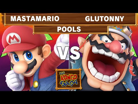 2GG Kongo Saga - POW | Mastamario (Mario) Vs Solary | Glutonny (Wario) Winners Pools