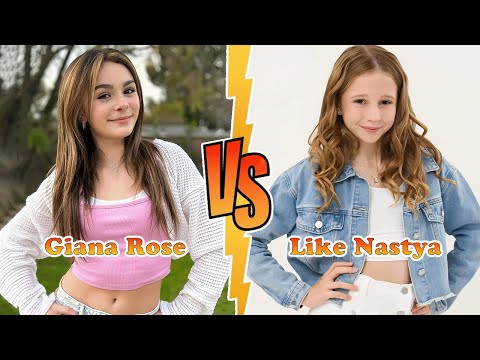 Giana Rose VS Like Nastya Transformation 👑 New Stars From Baby To 2024