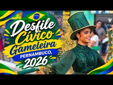🇧🇷 Desfile Cívico de 7 de Setembro | Gameleira – Pernambuco | 2026
