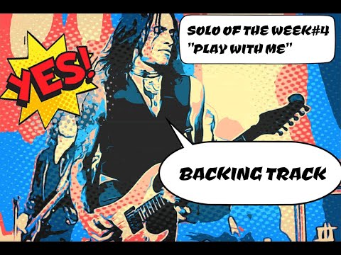 backing track PLAY WITH ME (Nuno Bettencourt) - EXTREME -  Guitar Solo backing track