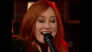 Tori Amos - Letterman - Pink and Glitter 12-10-09