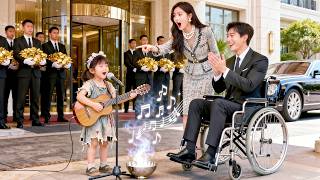 Una niña pequeña canta en la calle para ganarse la vida; ¡es la hija del director ejecutivo!