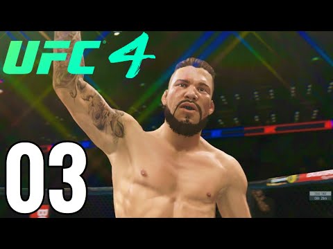 UFC 4 Career Mode Walkthrough Part 3 - DANA WHITE'S CONTENDER SERIES