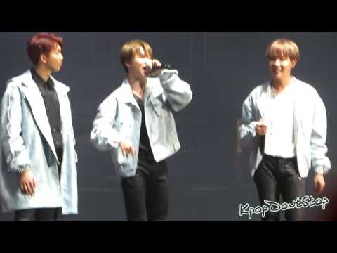 [FANCAM] 170401 BTS Wings Tour in Anaheim: INTRODUCTIONS + OPENING MENT