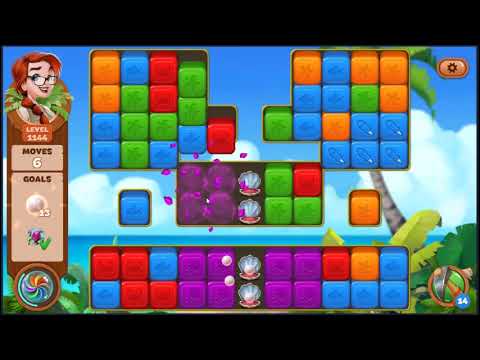 Lost Island Blast Adventure Level 1144 - NO BOOSTERS 🏝️ | SKILLGAMING ✔️